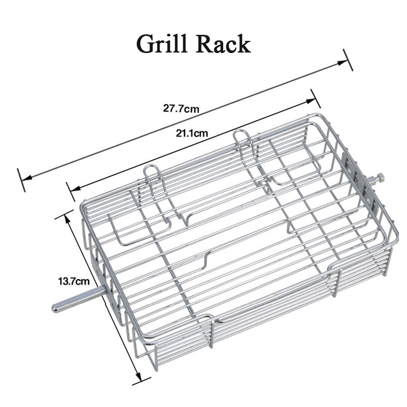 Tomt gitter grill beslag luftfriture komfur tilbehør barbacoa grillstativ mikroovnstativ høj chassis stegt hylde grill