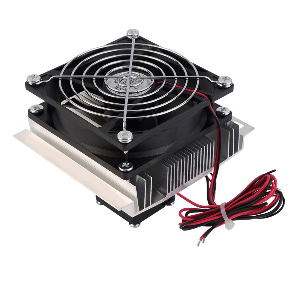 Thermo-elektrische Peltier Koeling Cooling Cooler Fan System Heatsink Kit