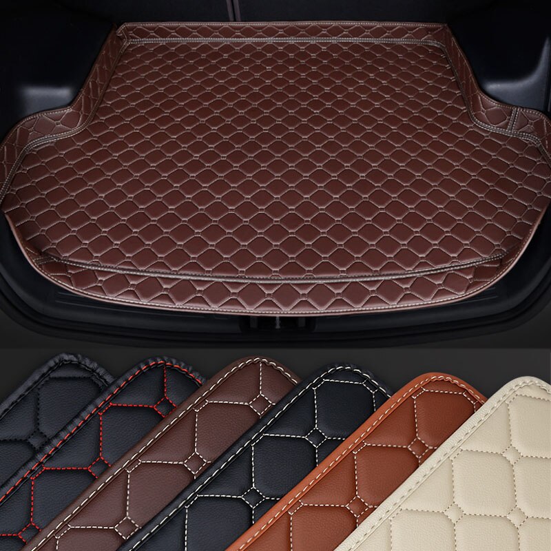Kofferbak Mat Voor Hyundai Santa Fe Modificatie Kofferbak Pat Bescherming High-Side Waterdichte Auto Decoraties