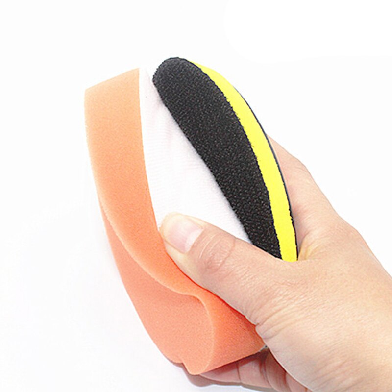 7inch 180mm Flat Sponge Buff Buffing Polishing Pad Kit Set For Car Auto Polisher Glass Polishing