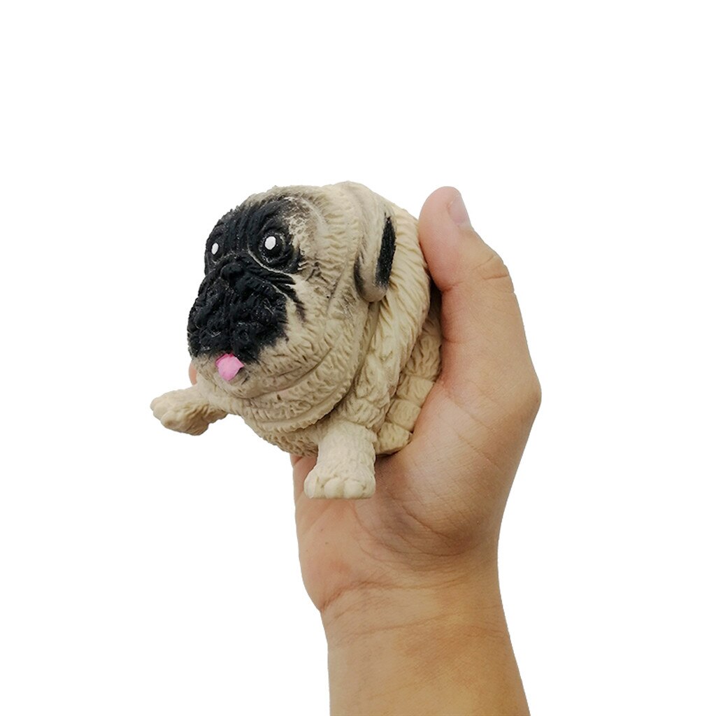 Stress Reliever Speelgoed Squishes Squeeze Creatieve Ontluchting Decompressiontoy Novelty Bananasplit Pug Speelgoed Voor Kids Christmas