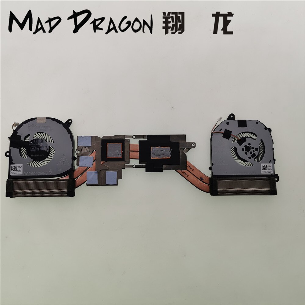 original CPU GPU Fan Heatsink Fan Assembly For Dell Precision 5530 XPS15 9570 0TK9J1 TK9J1 008YY9 08YY9 0MV340 MV340 0G5N3