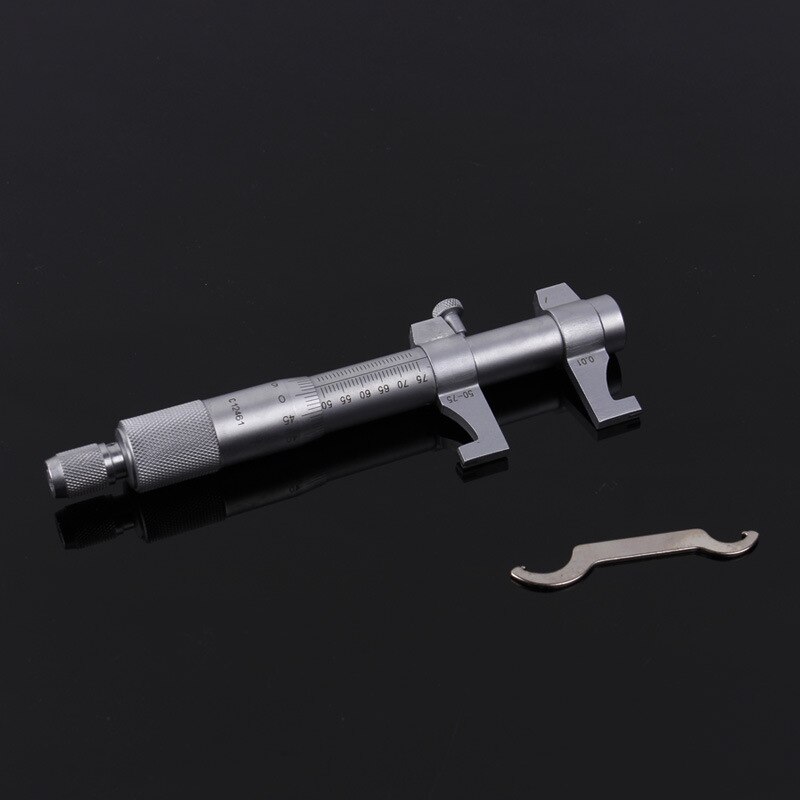 Micrómetro interior de 0,01mm, herramienta de medición de tornillo de trinquete de carburo métrico, 5-30mm 25-50-75-100-125-150-175-200mm