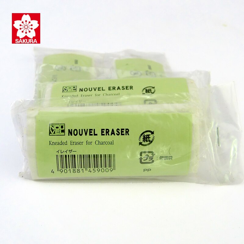 Sakura Zachte Gum Potlood Gum Rubber Gummen Voor Kinderen Gekneed Gum School Gummen Corrigerende Voor Schets Tekening Art Supplies