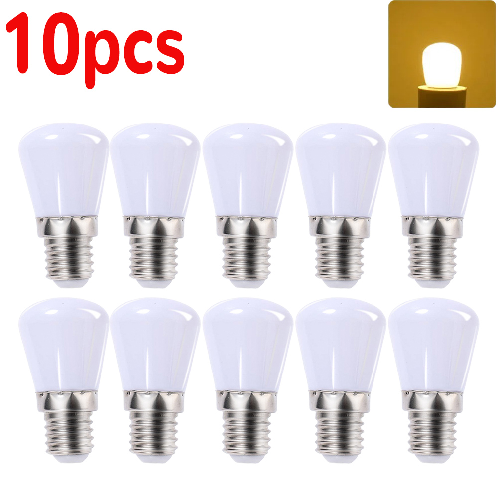 LED Refrigerator Lamp E12 Light Bulb 220V LED Refrigerator Lamp Screw Bulb for Refrigerator Display Cabinet Home Lighting: SKY BLUE