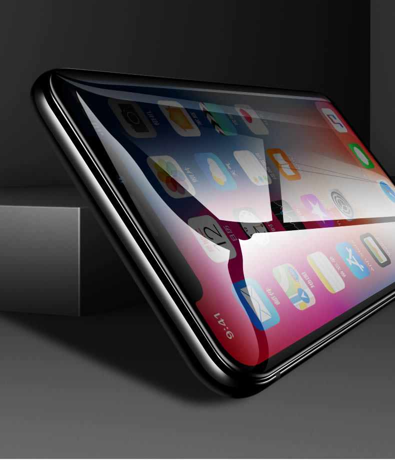 Anti-spion zwart glas voor iPhone 12 11 14 13 Pro Max Mini 6 6S SE schermbeschermer voor iPhone XR X XS max 7 8 Plus privacyglas