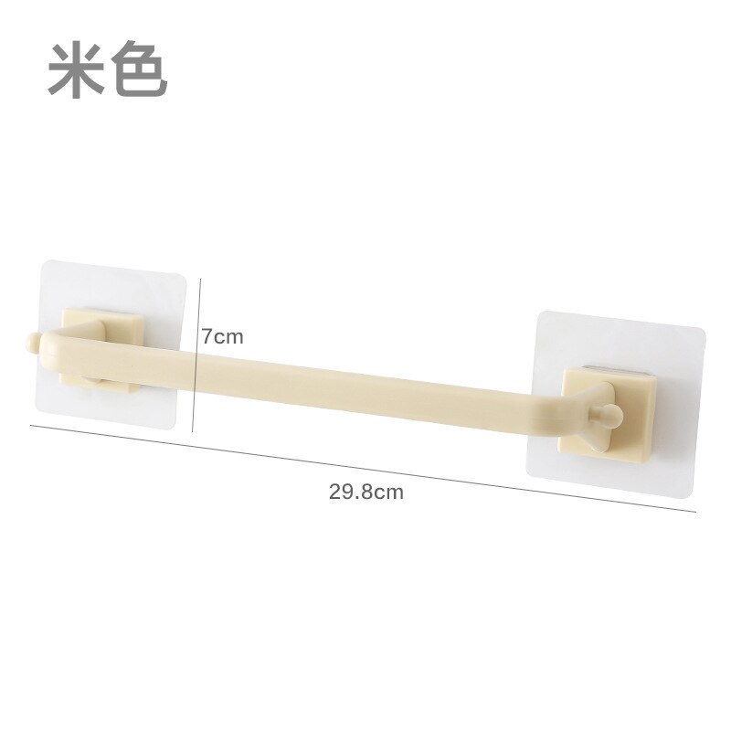 Venta directa de fabricantes, toallero para baño, toallero con ventosa, toallero de baño de cocina gratis, toallero colgante para baño, toallero al por mayor: Beige