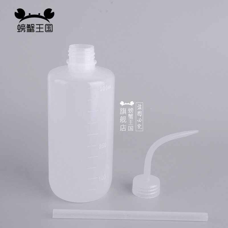 250 / 500ml /1000ml DIY Handarbeit Kunststoff Praktische Tragbare Bewässerung Werkzeuge Diffusor Spender Gebogene Mund quetschen Flasche