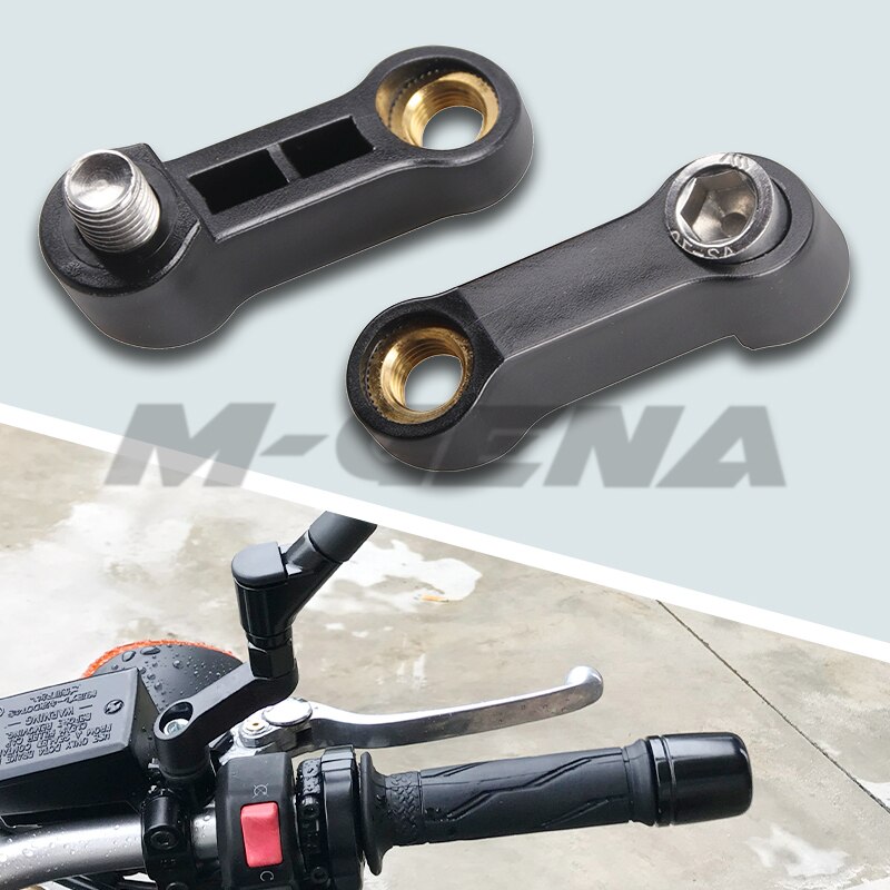 Universal- Aluminium 10Mm Motorrad Spiegel Montieren Steigleitung Verlängerung Abstandshalter Verlängerung Adapter Adapter Moto M10 Zubehör