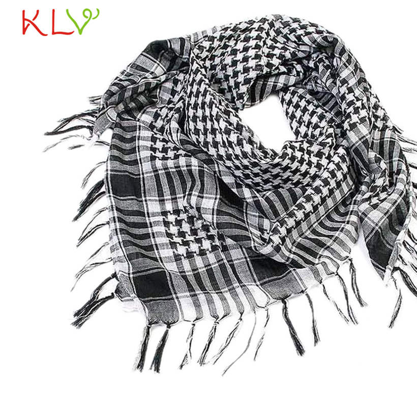 Og smukke 1pc unisex kvinder mænd arabiske shemagh keffiyeh palæstina tørklæde sjal wrap  y769