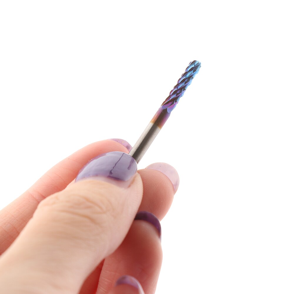 End Mill Cutter Blue Titanium Coated Edge Cutter Carbide For PCB Machine CNC Router Bits Engraving Cutting Grinding 0.8-3.175mm