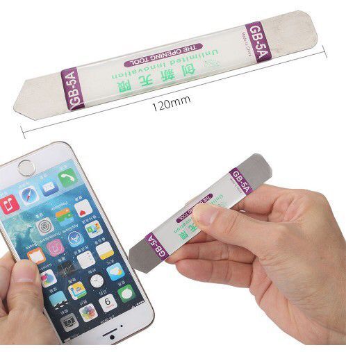 Kit d'outils de téléphone portable Spudger ouverture de levier pour iPhone jeu de tournevis pour Samsung Redmi verre boîtier arrière réparation de démontage: stainless blade