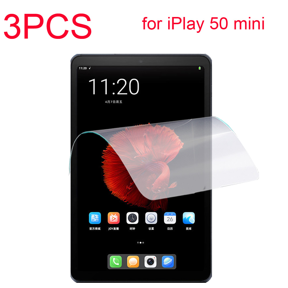 3PCS soft PET screen protector for Alldocube iPlay 50 mini /iplay 50 mini pro 8.4'' tablet protective film