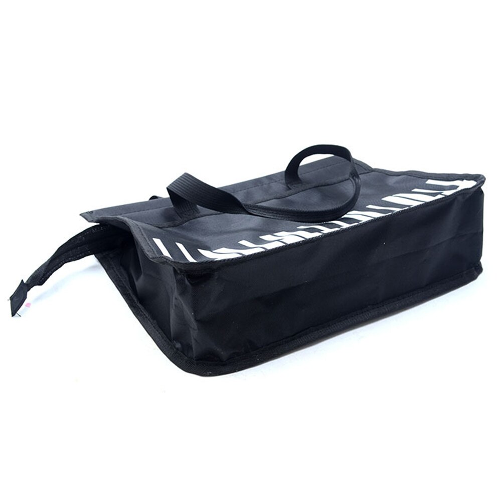 Cierre de tela Oxford con cremallera, informal, gran capacidad, Piano, llaves, libros, teléfonos, música, impermeable, bolso de hombro para estudiante, resistente al desgaste