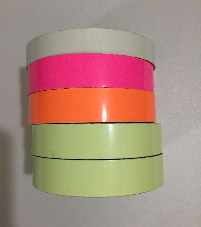 3 CM * 5 Mt Leucht klebeband Fluoreszierende Warnung Sicherheitsband Nacht Leuchtende Wandaufkleber