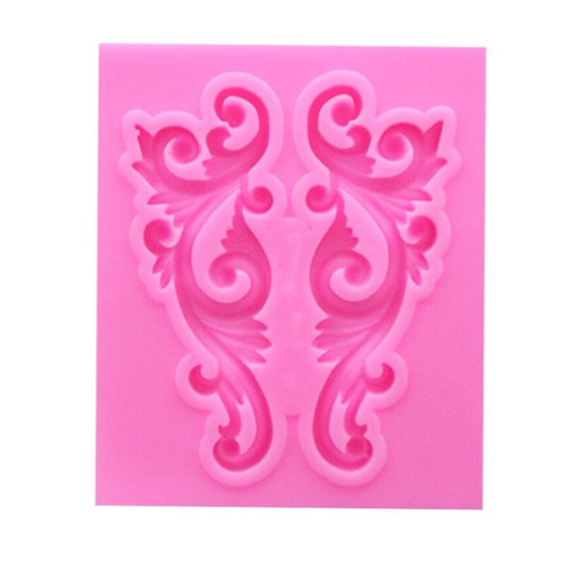 DIY Sugar Craft Cake Vintage Relief Border Silicone Mold Fondant Molds Cake Decorating Tools Gum Paste Mould