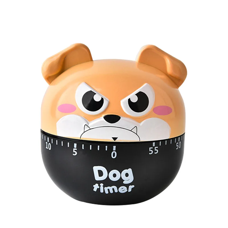 Cartoon Dog Mechanical Timer Kitchen Device Gadget Sets Egg Boiling Cooking Countdown Temporizador Cocina Minuteur Cuisine