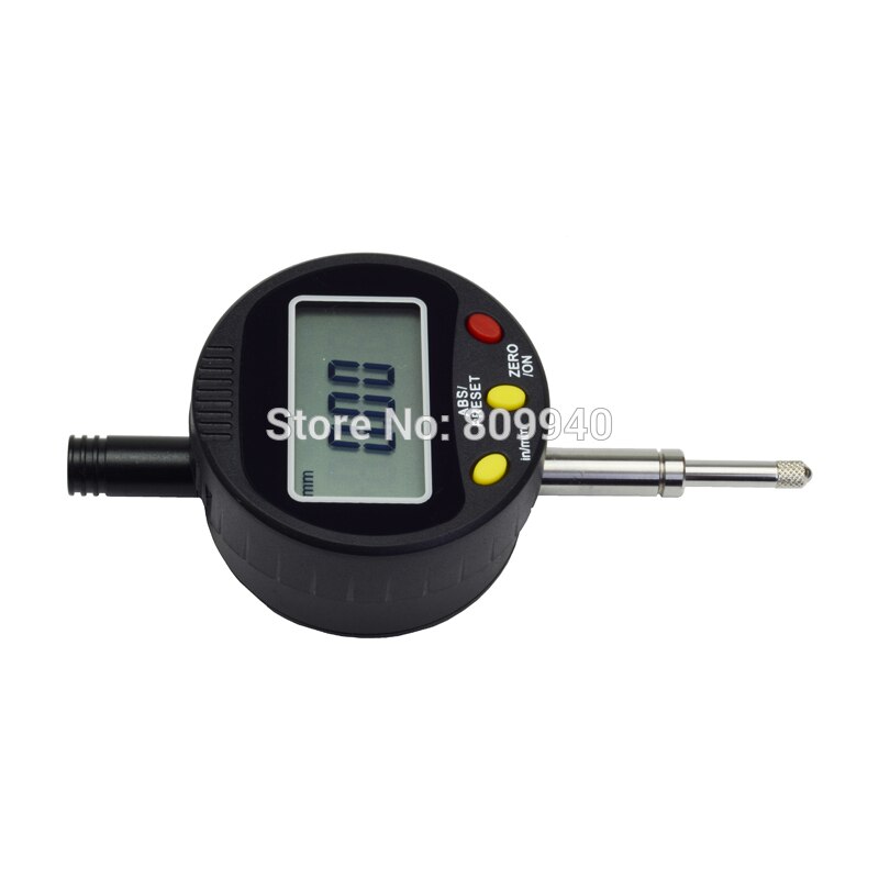 High Accuracy 0-12mm 0.01mm Electronic Digital Indicator ABS Preset Digital Dial Indicator Gauge 3Keys Electronic Dial Indicator