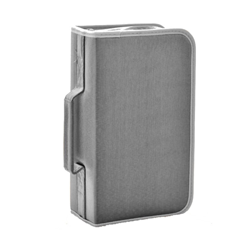 Étui de rangement pour DVD et CD, grande capacité de 128 disques, support pour voiture, sac de transport Portable pour accessoires DVD et CD: GRAY