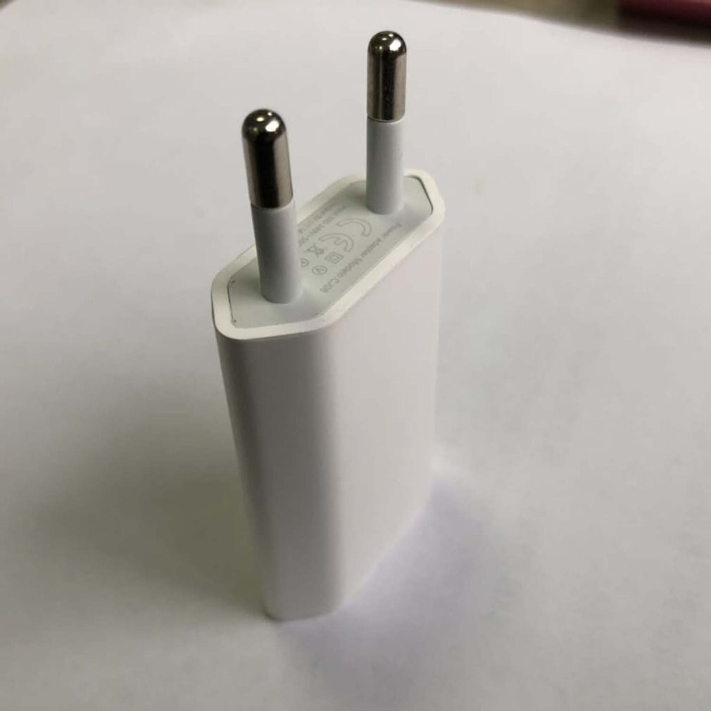Universal Round Head Mobile Phone European Standard Socket Usb Charger European Charging Socket Charger: Default Title