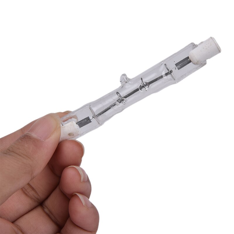 Bombilla halógena R7s, 100W, 200W, lámpara halógena de 78mm, 220V, tamaño de 78mm