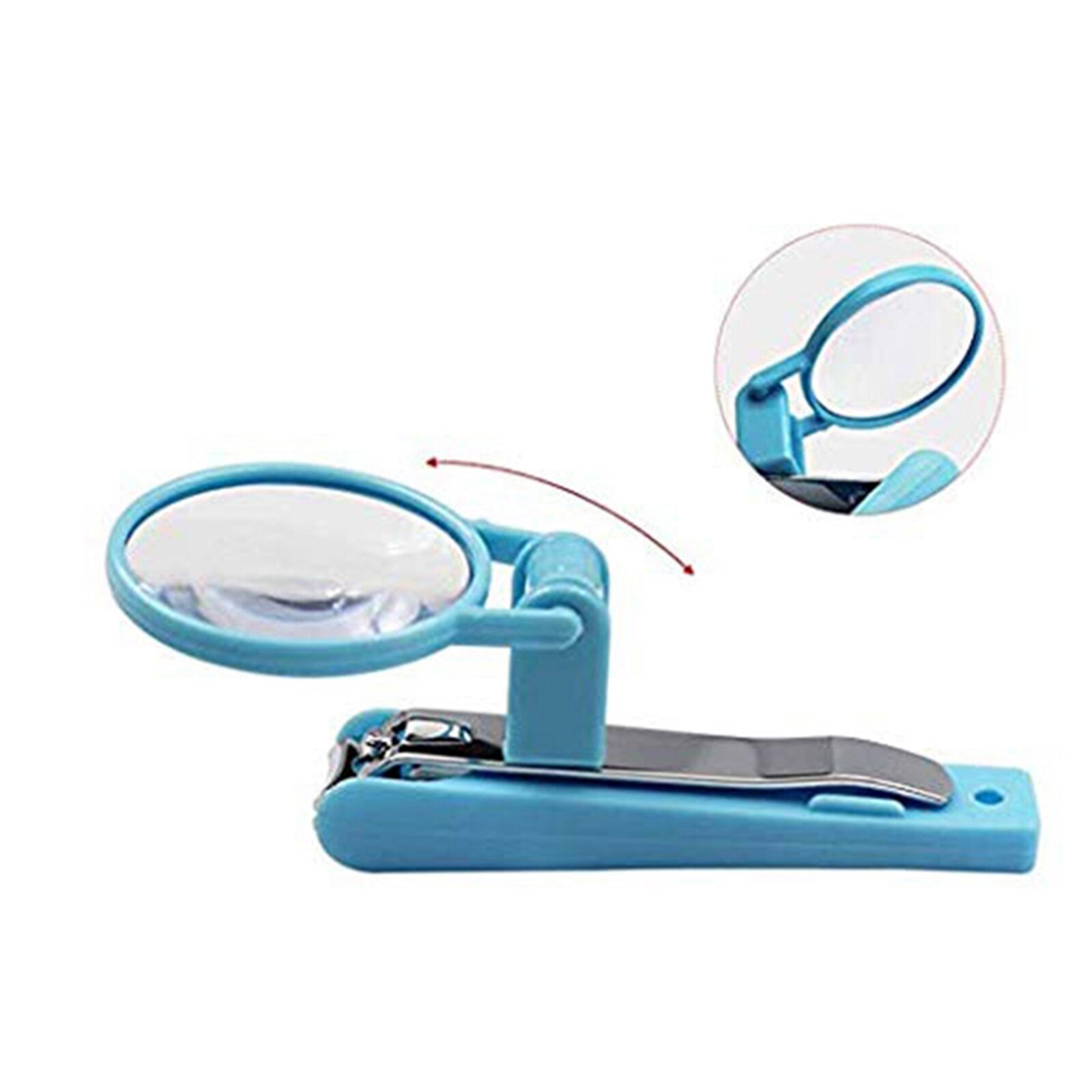 Nail W/Magnifying Glass Toenail Fingernail Clippers Elderly Nail Cutter