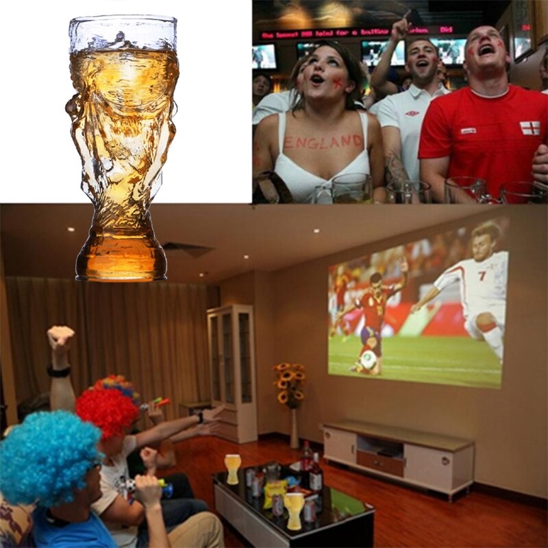 Voetbal Wk Creatieve Mok Beer Cup Glaswerk Drinkware Home Living Gadgets Mode 350Ml