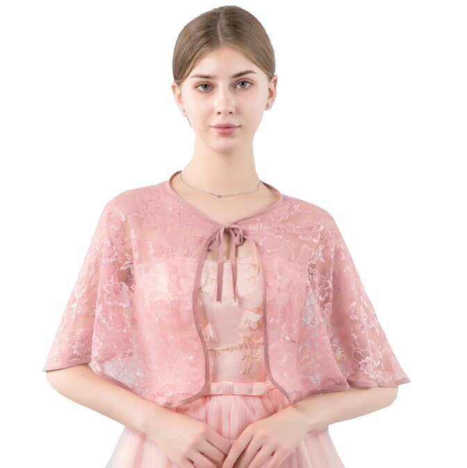 Bolero de noiva com laço, feminino, elegante, 8 cores, verão, capa para festa de casamento, revestimento,