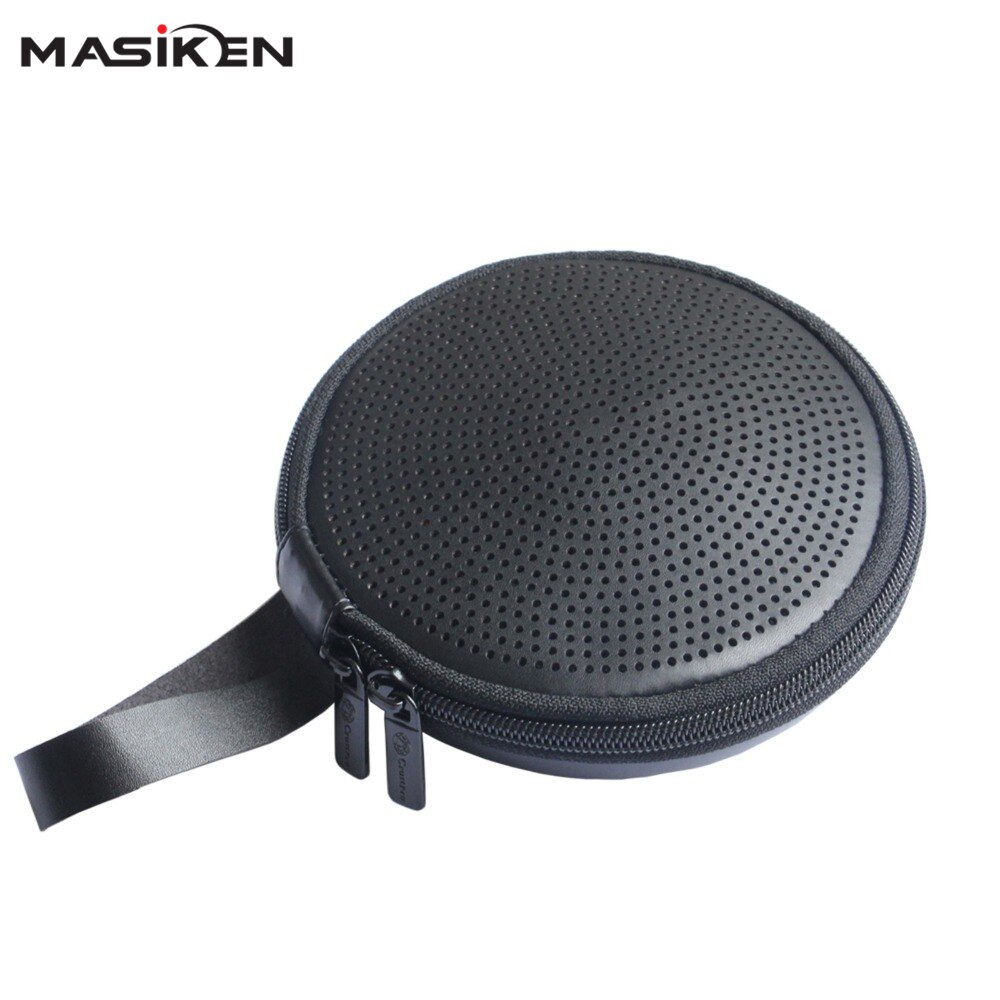 Masiken reistas pu eva harde hoes voor logitech ue roll ultimate ears 360/ ue roll 2 luidsprekertashouder met ritsvak