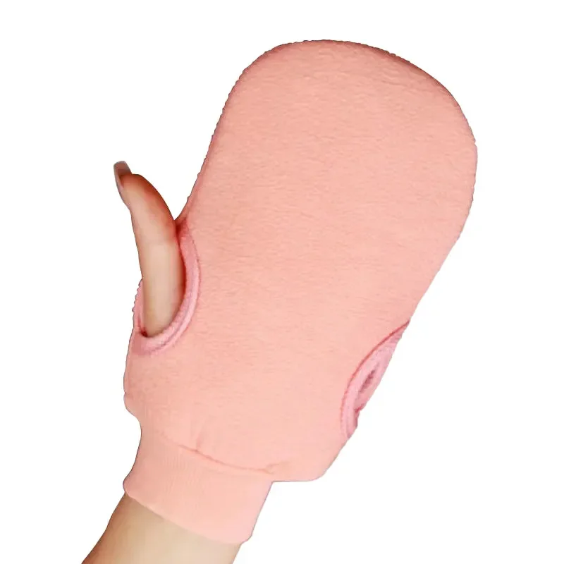 bain pour Peeling exfoliant nettoyage du corps gommage mitaine frotter peau morte gants pour douche corps brosse serviette SPA mousse corps Massage: Rose