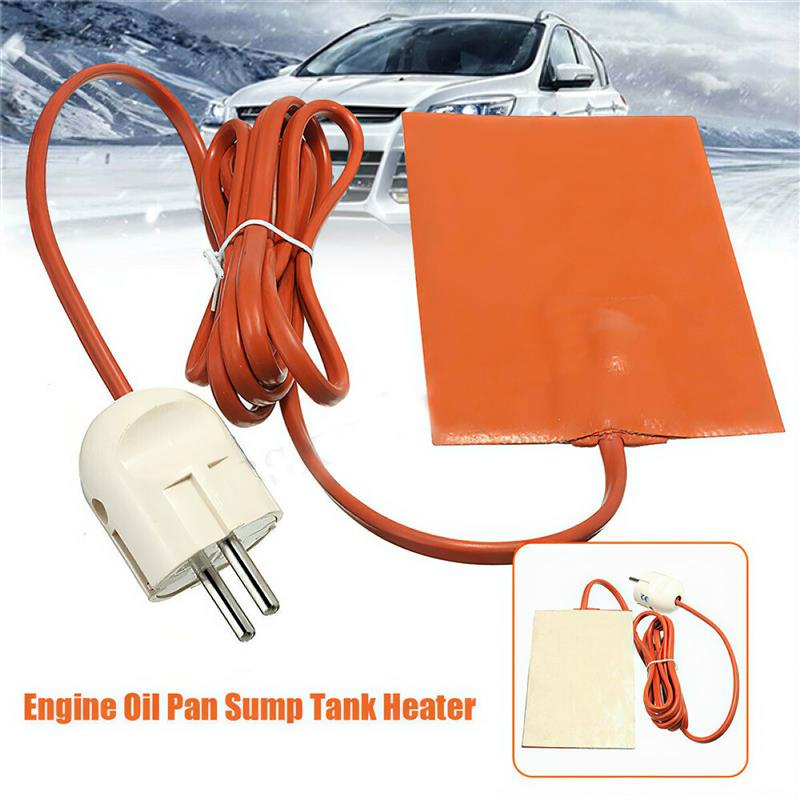 Universal 110V Car Heater Car Engine Block Heater Pad Portable Silicone Car Heater Oil Pan With US Plug Pad For Car Battery