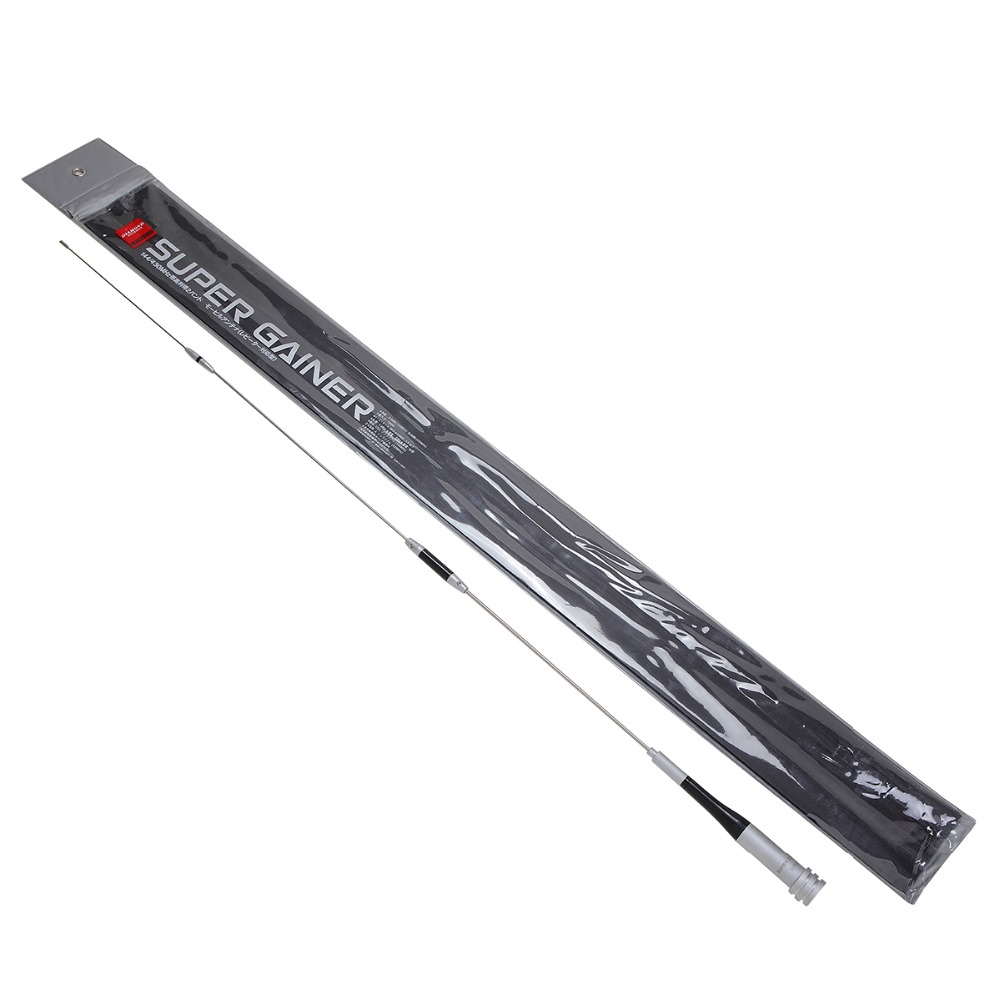 SG-7500 de diamante de doble banda UHF/VHF, 144/430MHz, de acero inoxidable, 150W, 3,5/6.0dBi, antena de ganancia SG7500 para Radio móvil de coche HamAmateur