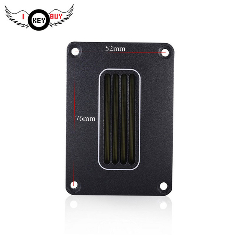 Ribbon In-Wall Tweeter Speaker Center Channel Dual Carbon Fiber with Ribbons Tweeters 15W 4ohm