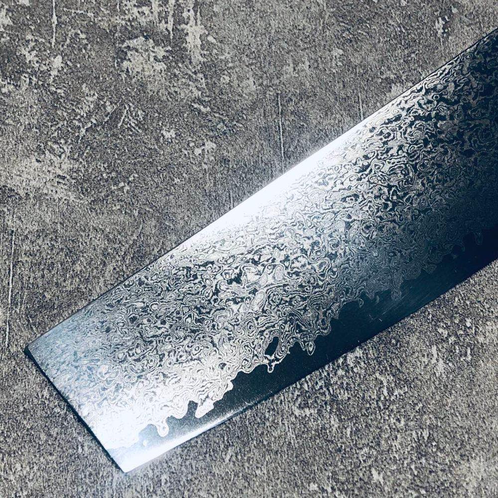 DIY Handmade Forged Kitchen Knife Blank Japanese Damascus Chef Knife Material Sharp Santoku Sliced Bread Nakiri Gyuto