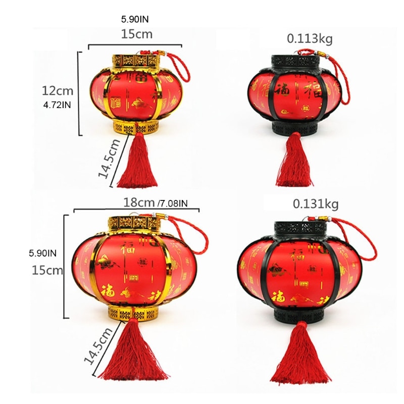 Household Chinese Year Chinese Style LED Luminous Portable Lantern