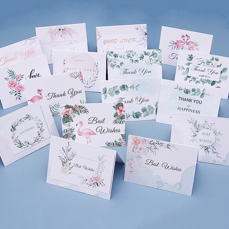 „Bubbles“ Danke-Karten – 24 Stück Inkl. Umschlägen, Aus 100% Recyceltem Papier, Blanko Innen Für Persönliche Nachrichten