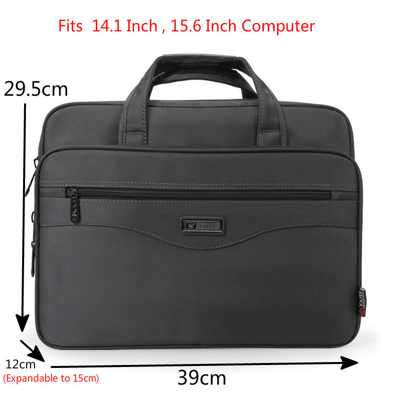 Herren Geschäft Aktentasche Laptop Tasche Wasserdicht Oxford Tuch Männer Computer Handtaschen Geschäft Portfolios Mann Schulter Reisetaschen