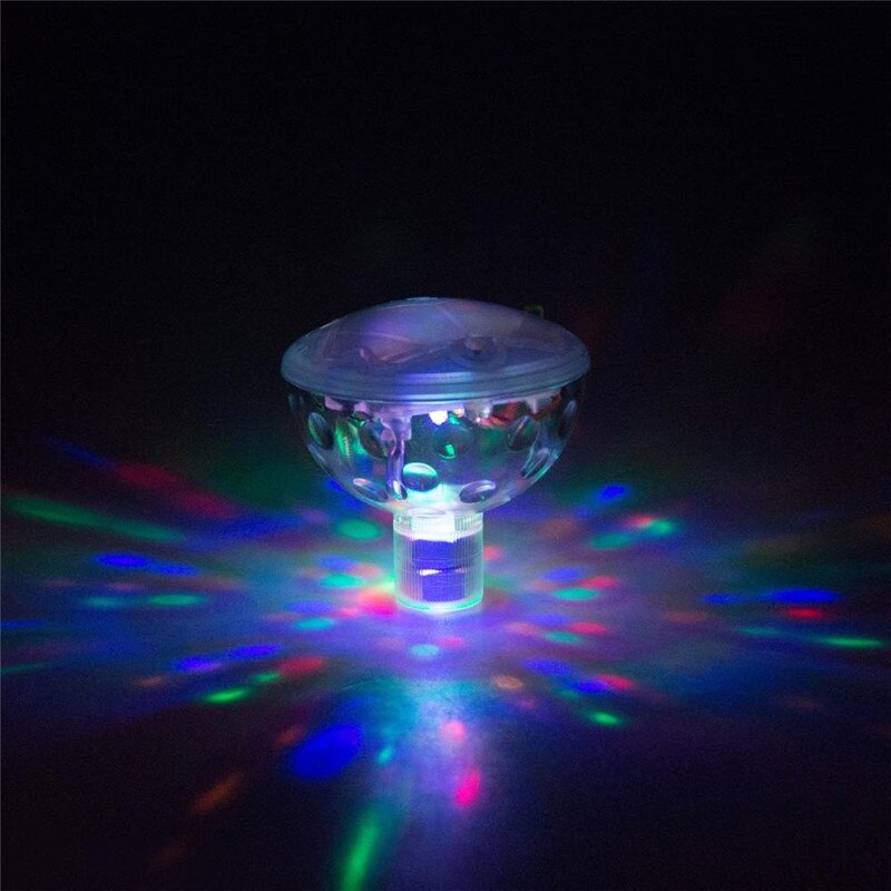 Flytande undervattens rgb dykning led disco boll lampor pool badkar spa lampa baby shower lampor utomhusbelysning
