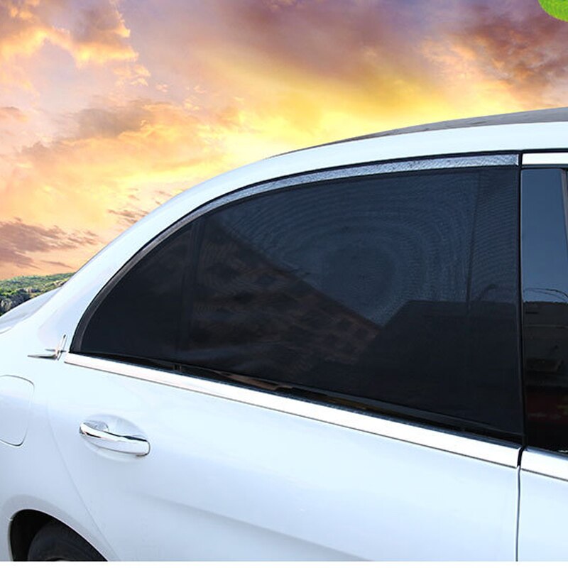 2Pcs Car Window Cover UV Protection Shield Sunshade Curtain Sunshade Shield Window Protector Window Car Universal Accessories