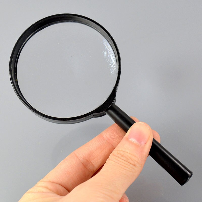 1PCS Magnifying Glass Zoomer 5X Reading 60mm Handheld Lens Magnifier Loupe Jewelry practical tool