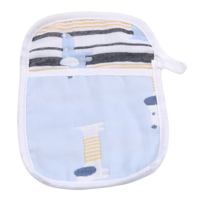 6-layer Gauze Baby Shower Gloves Baby Bath Towel Bath Towel Double-sided Cotton Bath Wipe Baby Care