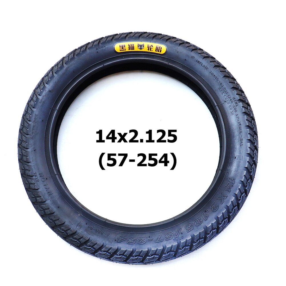 14 inch wheel Tire 14x2.125(57-254) tyre Fits Many Gas Electric Scooters motorcycle and e-Bike 14*2.125 tire