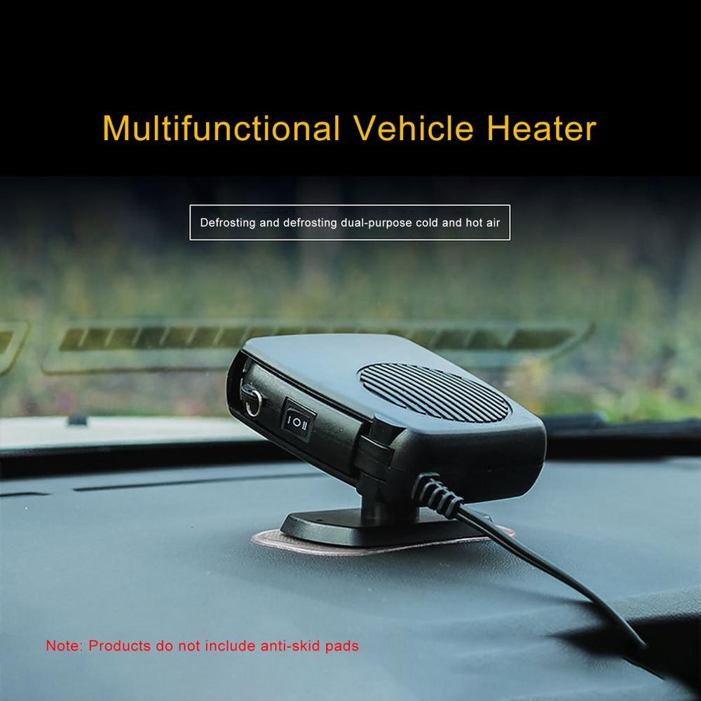 Chauffage électrique pour voiture, 12V, 200W, dégivrage, désembuage, pour camping-Car, remorque, camion, bateau, envoi rapide