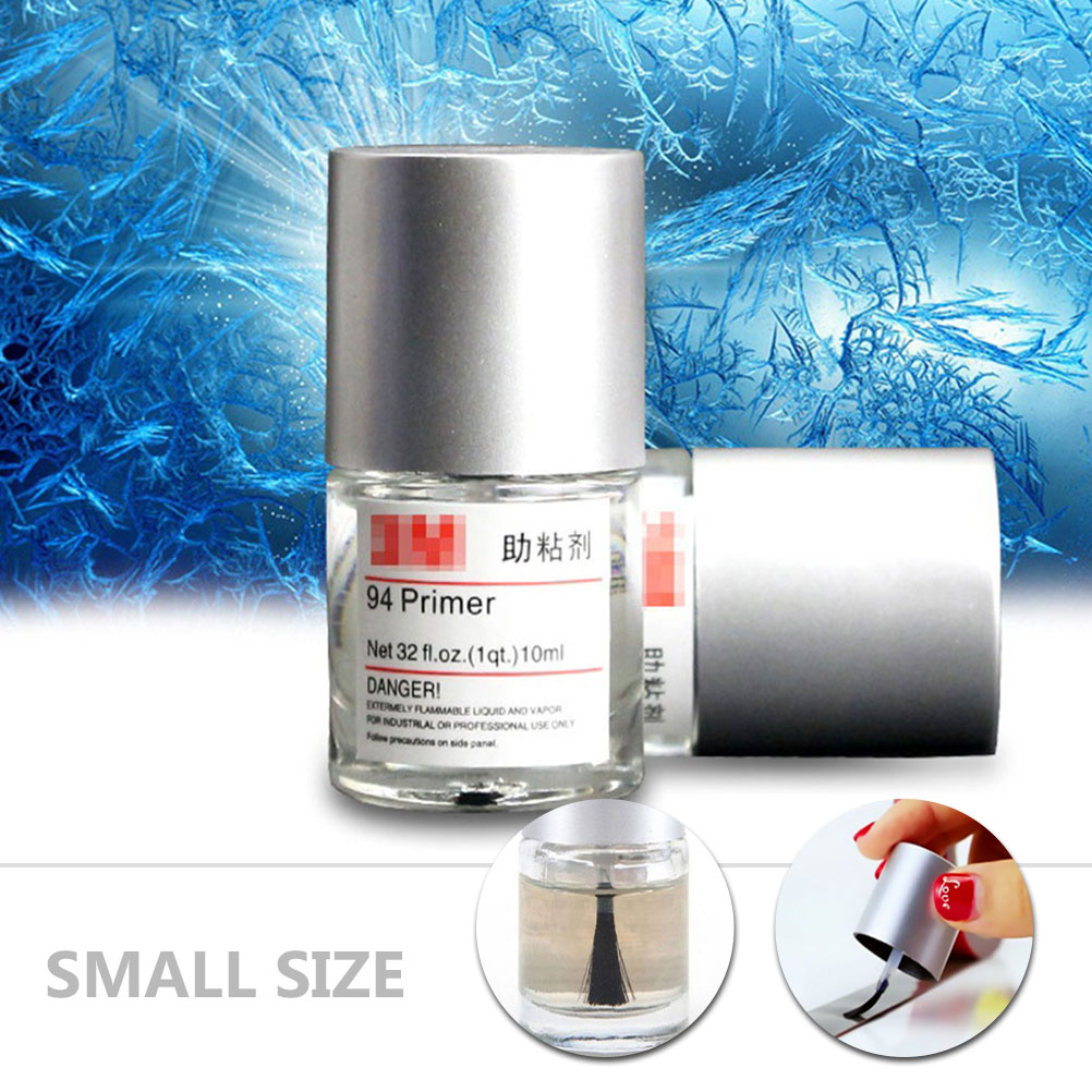 5 Bottles 10ml Adhesion Promoter Automotive Strong Bonding Solution Glue Tape Primer Multi Purpose Plastic Metal Glass Rubber