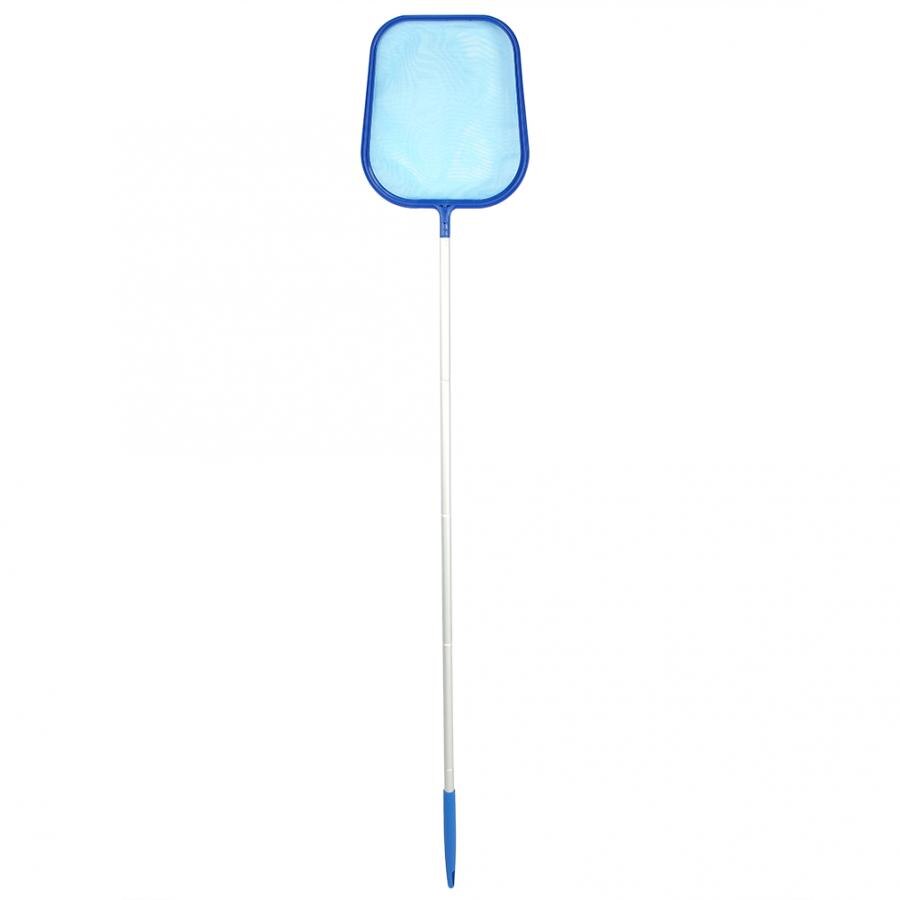 Pool Leaf Shallow Net Swimming Pool Leaves Cleaning Net with Detachable Rod Swimming Pool Accessories