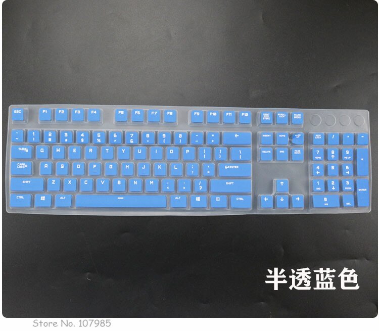 Voor Logitech G610 G810 G512 G613 G213 G413 K840 Backlit Spel Mechanische Toetsenbord Protector Knop Stofkap Huid Beschermende