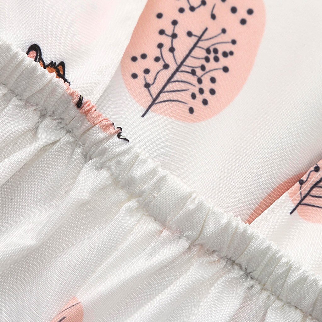 Ropa de algodón con lazo para bebé recién nacido, Pelele de ciervo de dibujos animados, ropa de verano