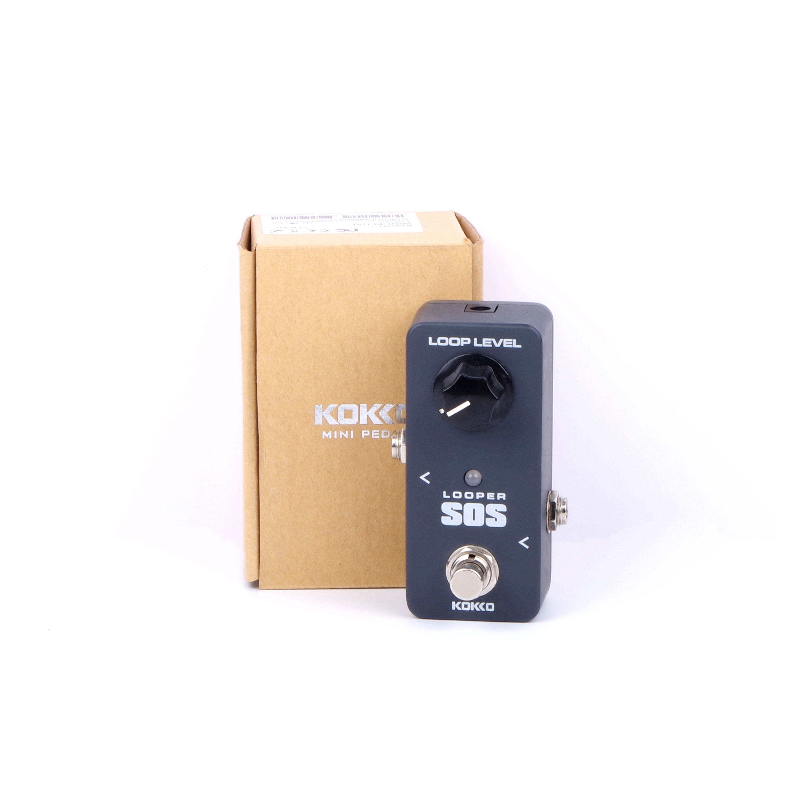 KOKKO Guitar Effects Pedal Chorus Compressor Overdrive Distortion Booster Vibe Vibrato Loop Reverb Phaser Tuner Guitar Pedal: KOKKO-SOS