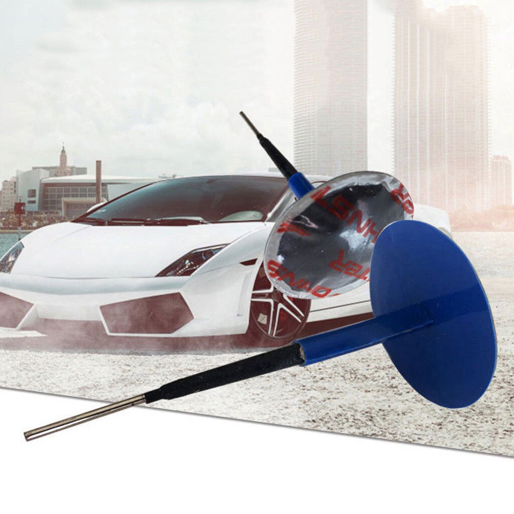 24Pcs Mushroom Patch 36Mm Natural Rubber Tire Puncture Repair Wired Plug