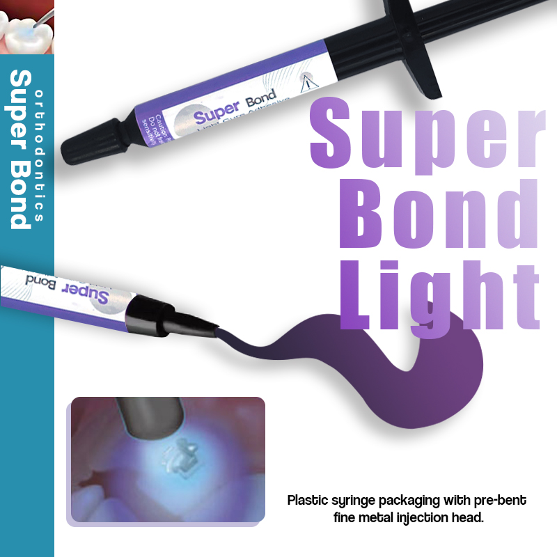 Dental Orthodontic Light-cure Adhesive Bondable Glue Bonding Brackets Buccal Tube Braces Bonding System